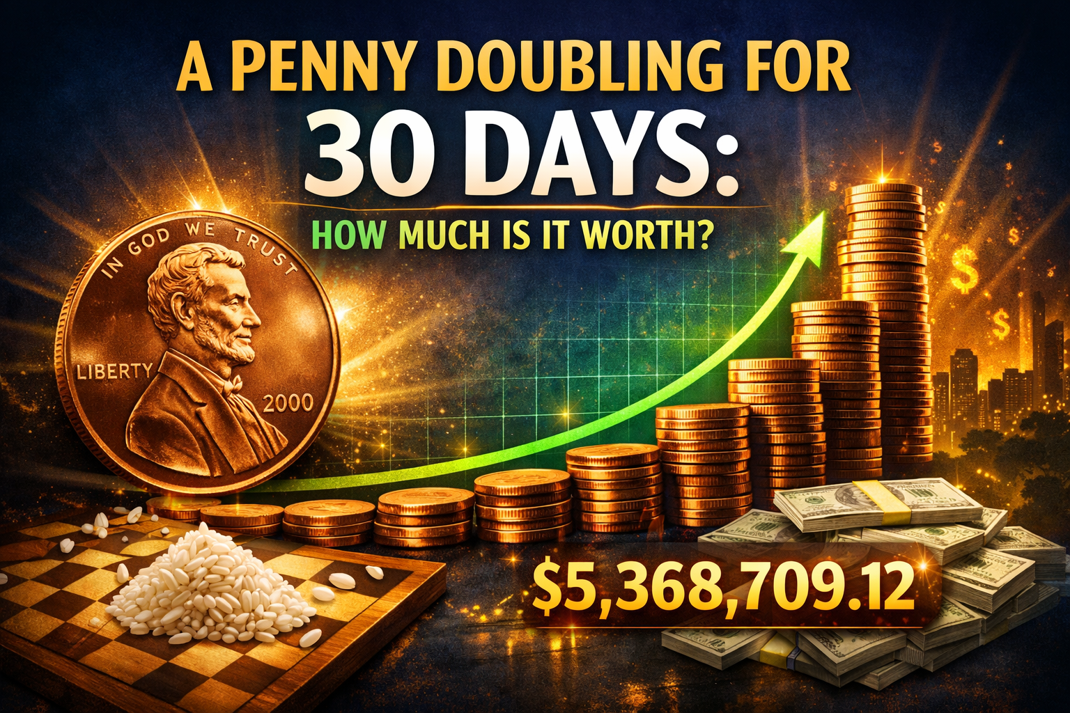 How Much Is a Penny Doubling for 30 Days?