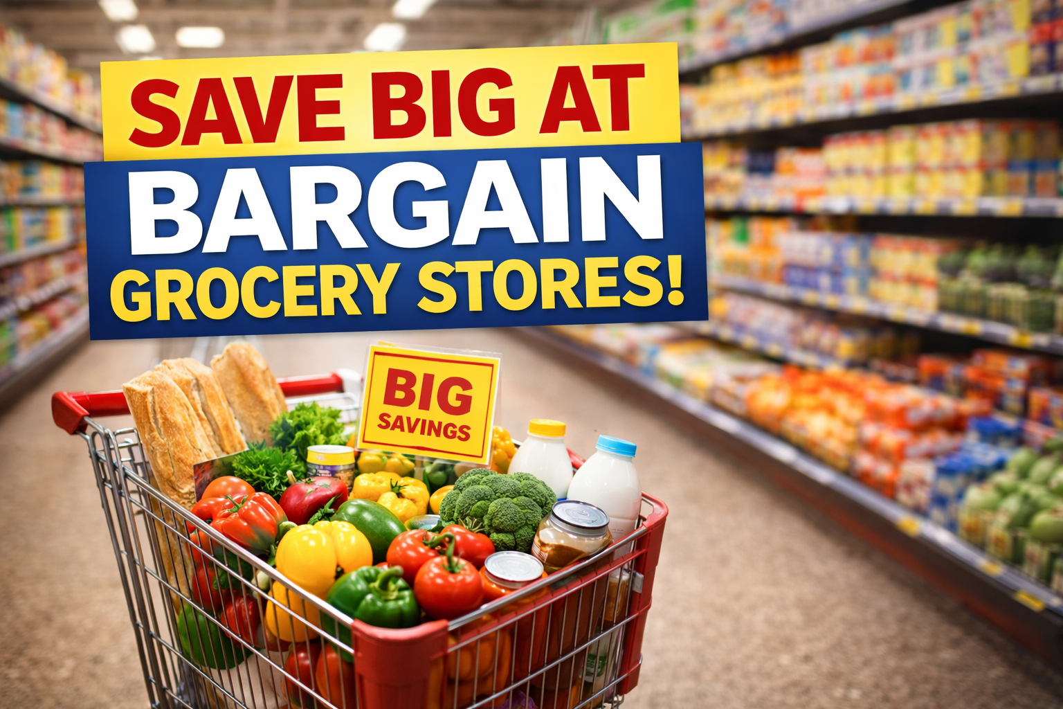 How Bargain Grocery Stores Can Cut Your Grocery Bill in Half