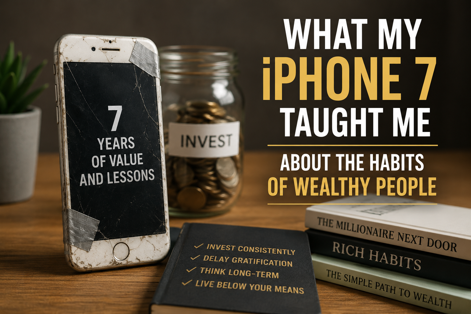 What My iPhone 7 Taught Me About the Habits of Wealthy People