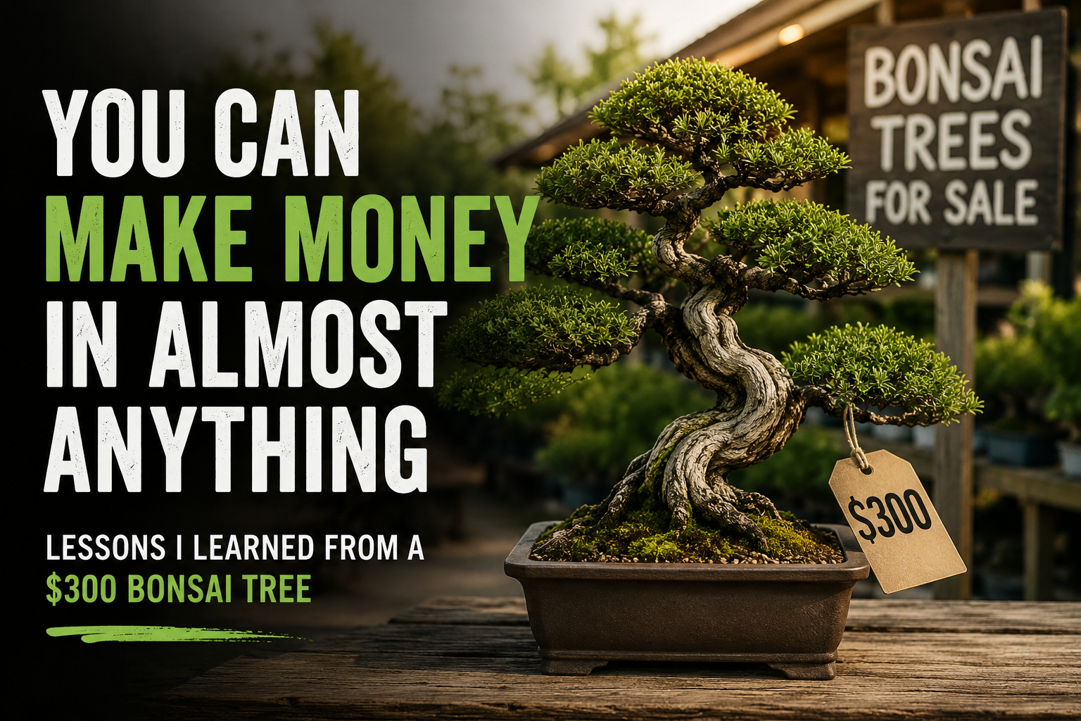 You Can Make Money in Almost Anything (If You Think Differently)